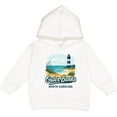 thumbnail image 2 of Inktastic Outer Banks North Carolina Beach Scene Toddler Hoodie, 2 of 4