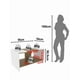 thumbnail image 4 of Mesa de Centro Estilo Moderno Color Almendra, 4 of 4