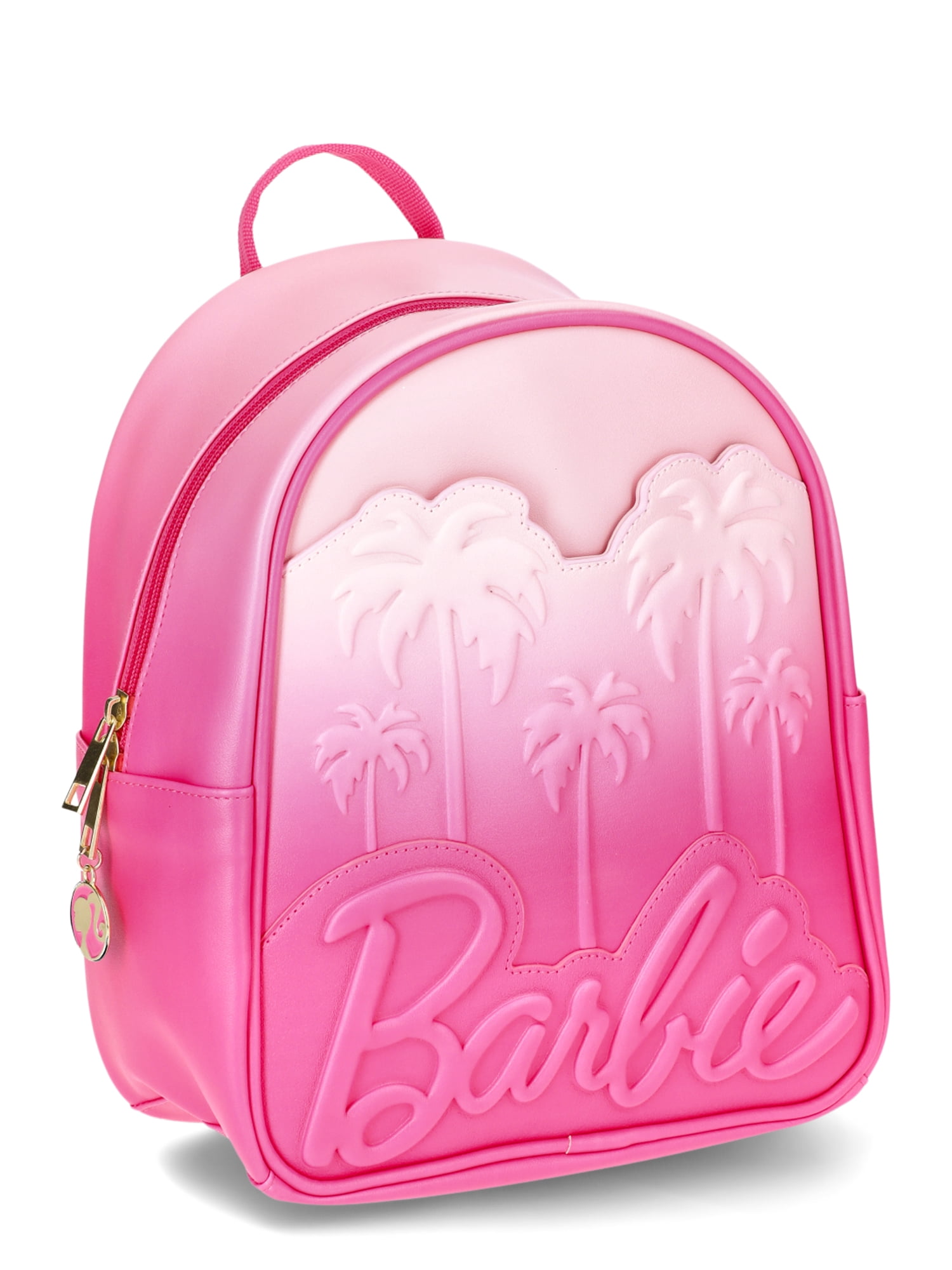Loungefly Barbie Mini Backpacks - Light Blue & Hot Pink Barbie Convertible Corduroy Mini Backpack LF Exclusive main image 4