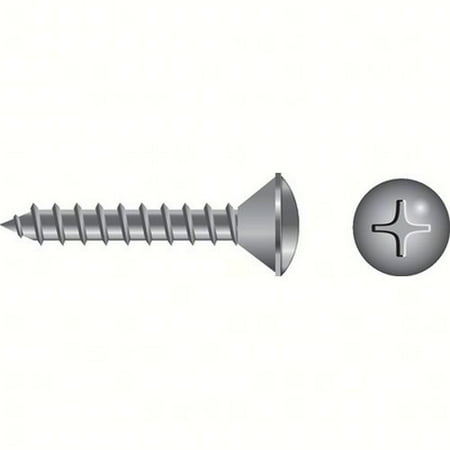 

SeaChoice 59991; #10 X 1-1/2 Phillips Head Oval Tapping Screw 50-Pack