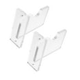 thumbnail image 1 of ELAYARD 1 Set Baseball Bat Display Stand Acrylic Material Wall Mounted Storage Rack, 1 of 8