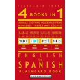thumbnail image 1 of Pre-Owned Spanish Bilingual Flashcards: 4 books in 1 - English to Spanish Kids Flash Card Book: Black and White Edition: Learn Spanish Vocabulary for Children (Paperback), 1 of 1