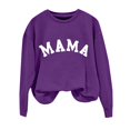 thumbnail image 6 of ZJXFGS Women Winter Clothes Women Fall Clothes Womens Pullover Sweaters Womens Sweatshirts No Hood Womens Casual Sweatshirt Tunic Sweaters For Women Athleisure Women Sweatshirts For Women Loose Fit S, 6 of 6