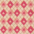 thumbnail image 1 of Ahgly Tapis d'Intérieur Lavable en Machine Carré Rouge, 6 Pieds Carré, 1 of 7