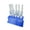 Blue, variant on Eye Drop Vials Holder Storage for Single-use Disposable Eye Drops, Holds 5 Single-Use Disposable vials per Holder - Znet3D