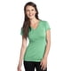 thumbnail image 1 of Camiseta con cuello en V Tri-Blend Distrito DT242V Verde Jaspeado XXL, 1 of 1