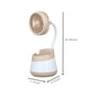 thumbnail image 3 of Ventilador de escritorio con portalápices | Miniventilador USB para casa, oficina y escuela | Ventilador portátil con espacio para bolígrafos y soporte para teléfono | Regalo para estudiantes, niños, 3 of 6