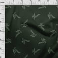 thumbnail image 3 of oneOone Polyester Spandex Dark Green Fabric Leaves Sewing Craft Projects Fabric Prints By Yard 56 Inch Wide, 3 of 4