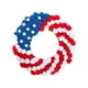 thumbnail image 2 of Independence Day Wreath Patriotic Wreath Front Door Wreath Door Hanging Independence Day Decorations Flag Wreath, 2 of 6