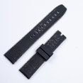 thumbnail image 1 of Correa De Reloj De Silicona De Goma Natural Suave 20 Mm 22 Mm 24 Mm Correa De Reloj Colorida para Superocean Navitimer/Avenger/Breitling Correa-Azul Oscuro-con Hebilla Negra, 1 of 5