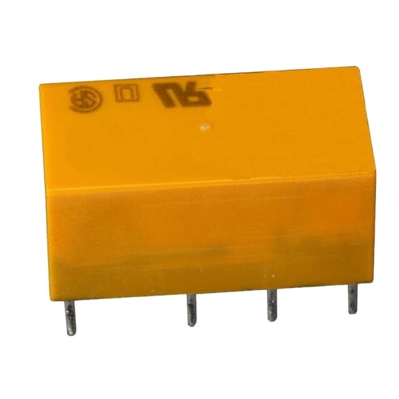 Pack of 2 DS2E-S-DC48V Electromechanical Relay, 2 A AC/DC (Switching),3 A AC/DC (Carrying), Amber Sealed Type, 2 Form C