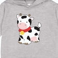 thumbnail image 3 of Inktastic Cow Toddler Hoodie, 3 of 4