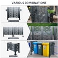 thumbnail image 6 of CarButler 4x2ft Outdoor Air Conditioner Fence Privacy Screen Panels,4 ft Height,Metal Privacy Fence Cover, 6 of 7