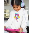 thumbnail image 2 of Cheerleader Girl Hoodie Juniors -Image by Shutterstock,  Medium, 2 of 4