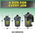 Brute Super Tuff Contractor Trash Bags, Made with 20 PostConsumer