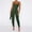 Army Green, variant on Pyhlmscde Abercrombie Jumpsuit, Women's Jumpsuits, Plus Size Jumpsuit, Women Workout Jumpsuit Yoga Ribbed Bodycon Spaghetti Strap Leggings Romper Black 2XL