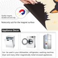 thumbnail image 4 of Yayeee Magnetic Dishwasher Cover for The Front Decoration Home Kitchen Machine Sticker Protector, Halloween Cat, 4 of 6
