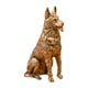 thumbnail image 1 of Figura de perro pequeño cachorro pequeño adorno de escritorio coleccionable figuras de perro de la para dormitorio mesa de casa, 1 of 9