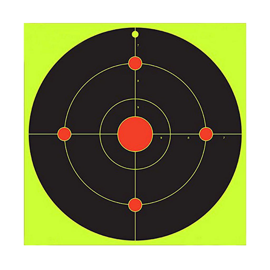 10 Lot Archery Target Spots Paper Sticker for Bow Dart Gun Shooting Practice 