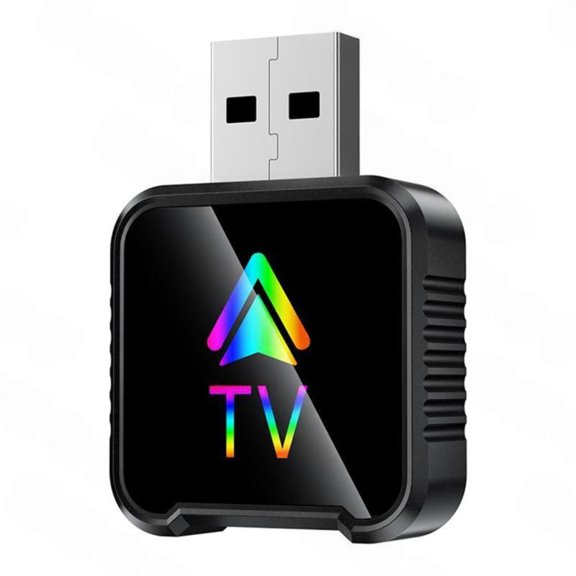 Para Android Auto Box con Cable, para Android Auto A para Android Auto Inalámbrico/TV,  AI Box, Bluetooth 5.0, WiFi, Pantalla Adaptativa