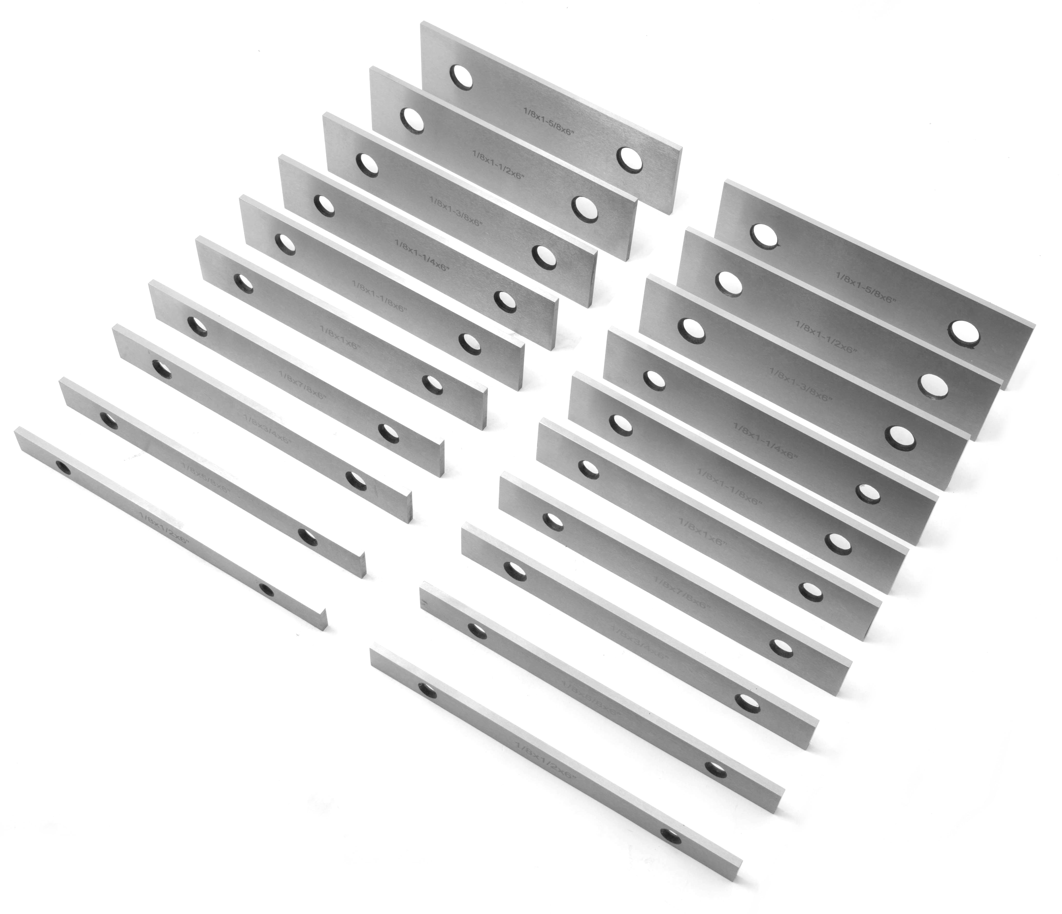 WEN 20-Piece Precision-Ground 1/8-Inch Parallel Sets with Case