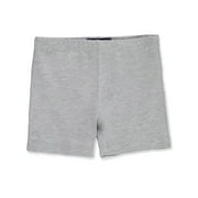 French Toast Little Girls’ Toddler Bike Shorts (Sizes 2T – 4T) Color: gray Size: 3t