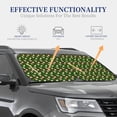 thumbnail image 2 of Lsque Gnomes In Caps 2 PCS Windshield Sun Shade | CarFoldable Window Covers | Car Accessories Reflect UV for Universal Cars SUV Truck | Medium, 2 of 7
