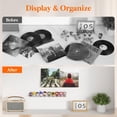 thumbnail image 4 of Floating Shelves Lifewit para discos de vinilo, paquete de 6 unidades, acrílico transparente, 4 of 8