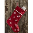 thumbnail image 2 of Seasonal Holiday Winter Wonderment Red Stocking, 2 of 2