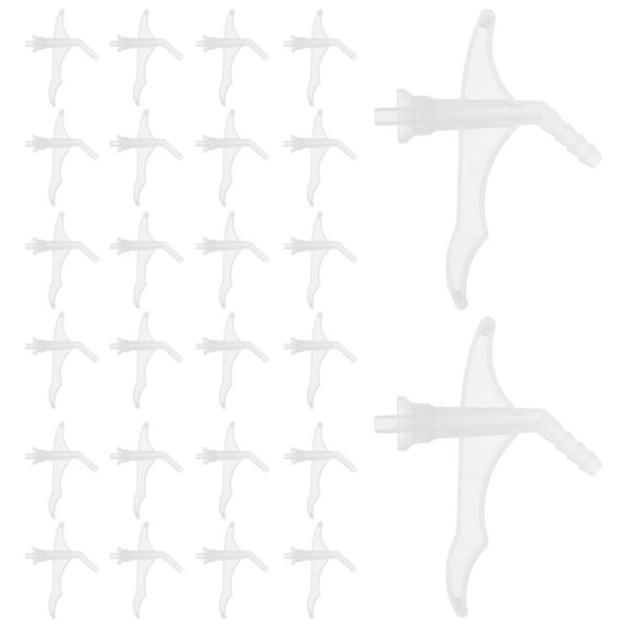 Masteelf 50 Pcs Spray Foam Replacement Nozzle For Caulking Hose Car Wash Accessories Spray Can Nozzles For Efficient Sealing Spray Foaming Tube Nozzle