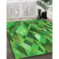thumbnail image 2 of Ahgly Company Indoor Round Patterned ForestGreen Area Rugs, 8' Round, 2 of 6