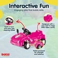 thumbnail image 3 of DOLU Pedal-Powered Unicorn Ride-On Car, Kids & Toddler Toy Vehicle for Ages 3+, 3 of 8