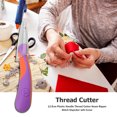 thumbnail image 2 of Cuadros Decorativos Cortador de hilo con mango de plástico de 12,5 cm, desgarrador de costura con tapa Sywqhk Nuevos Originales, 2 of 9