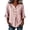 Hot Pink, variant on Womens Tops T-Shirts Breathable Blend 3/4 Sleeve Floral Print Boho Shirts