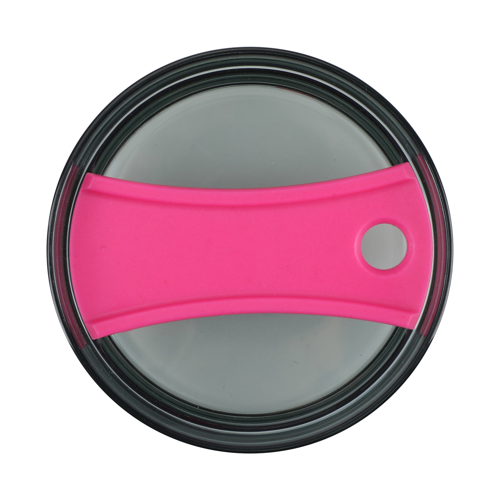 Ozark Trail 40 oz Vacuum-Insulated Stainless-Steel Tumbler with Handle, Hot Pink