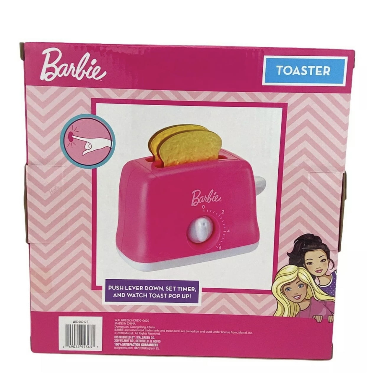 Toaster Barbie Kitchen Playset 
