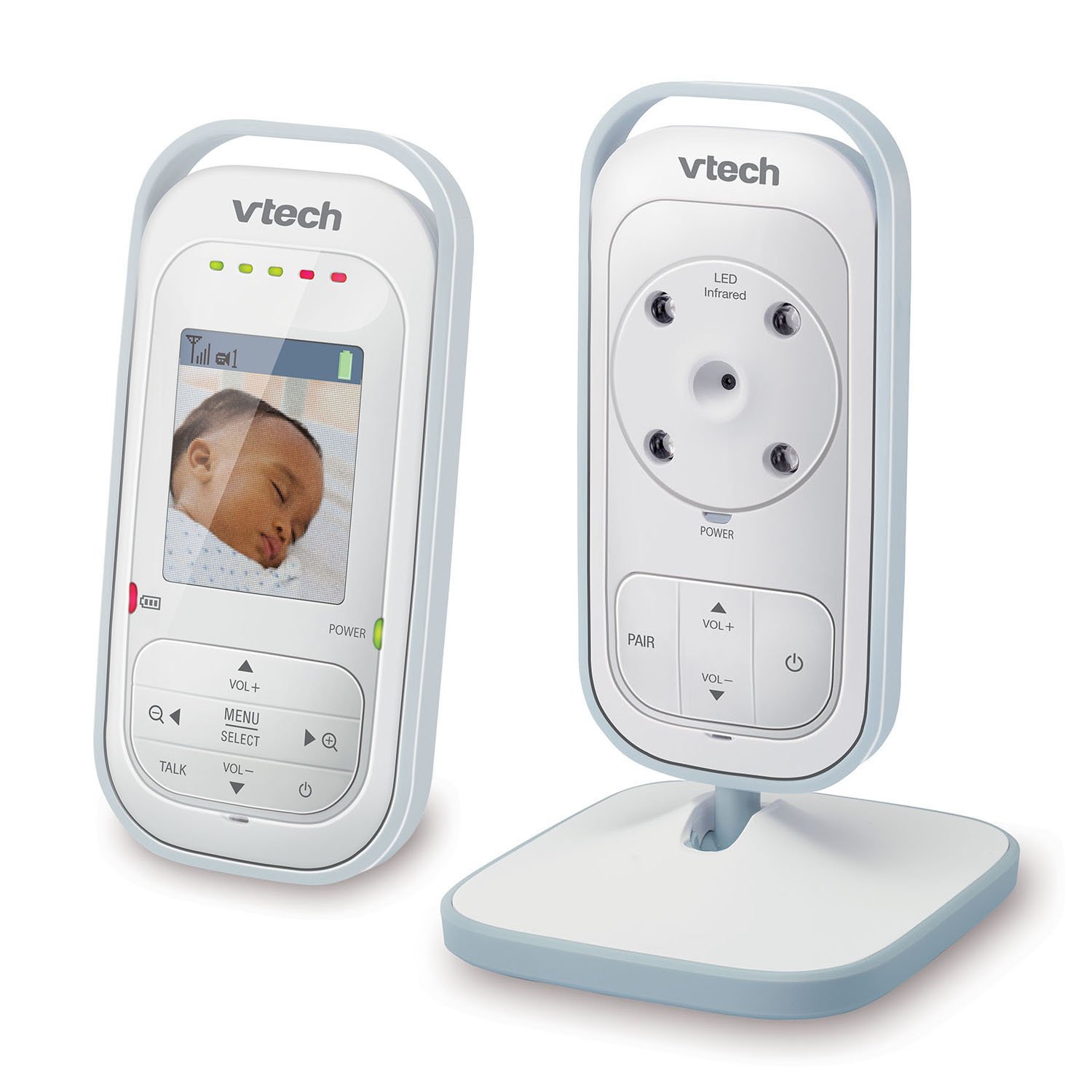VTech VM311 Safe & Sound Video Baby Monitor with Night Vision High resolution 2" color LCD screen - image 3 of 16