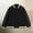 Black, variant on WIZUTIZ Women's Casual Fashion Baseball Jacket Pocket Long Sleeve Cotton Blend Fall Casual