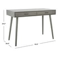 thumbnail image 6 of SAFAVIEH O'Dwyer 2-Drawer Desk Distressed Grey, 6 of 15