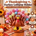Standing Party Table Thanksgiving Turkey Lollipop Holder, 3D Printed Turkey Lollipop Stand ...
