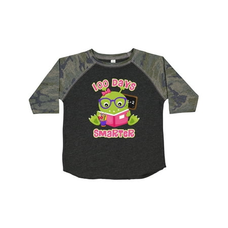 

Inktastic 100 Days Girl Monster Gift Toddler Toddler Girl T-Shirt
