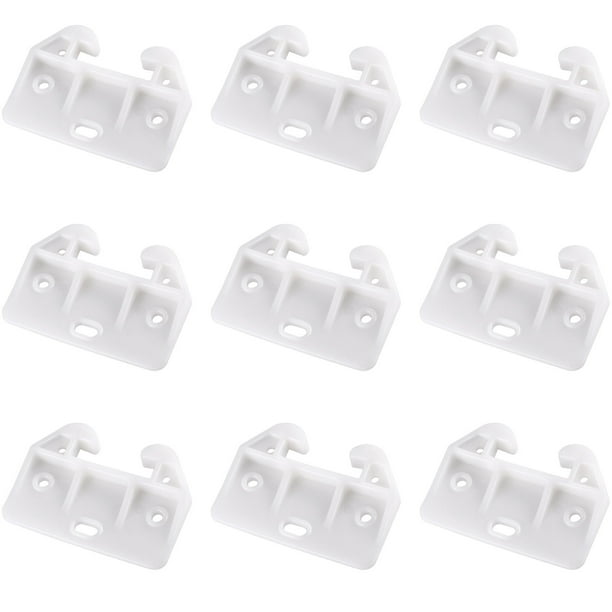 Frcolor Drawer Guides Guide Track Plastic Dresser Rail Roller Rear