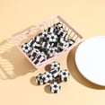thumbnail image 6 of sruoe Mini Soccer Football Cube Eraser, TPR Clean Wipe Pencil Eraser, Sports Themed Novelty Stationery, Portable Eraser Charms for DIY Bracelet, Classroom Rewards, Birthday Party Favors & Gifts, 6 of 6