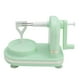 thumbnail image 2 of Pelador De Manivela, Máquina Compacta Para Pelar Frutas PP Y Acero Inoxidable Verde Seguro Y Eficiente Para La Cocina ANGGREK Verde claro, 2 of 8
