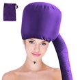 thumbnail image 2 of Frclona Hair Dryer Bonnet - Upgraded Bonnet Hair Dryer with Longer Extended Hose for Easy Styling, Curling and Deep Conditioning, Purple, One Size Fits All, 2 of 4
