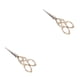 thumbnail image 2 of Tijeras de sastre Speravity Profesional Oro de cuatro hojas 2Conjunto, 2 of 6
