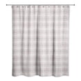 thumbnail image 2 of Creative Products Holiday Gray Plaid 71x74 Shower Curtain, 2 of 2