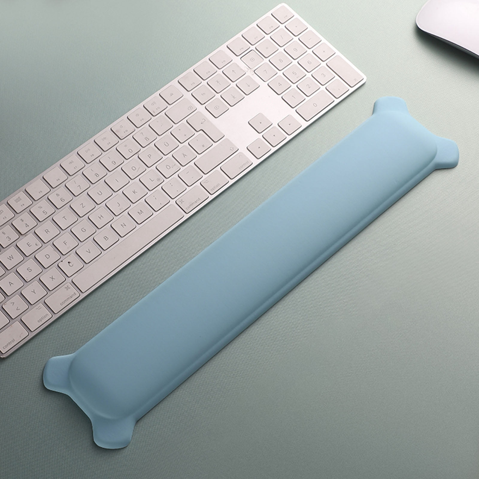 Keyboard Wrist Rest Ergonomic Wrist Rest Silicone Wrist Pad for Computer Keyboard for Easy Typing Suitable for Office