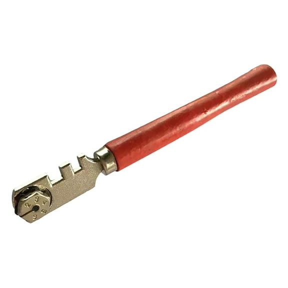 Portable Six-wheel Glass Cutter Glass Cutting Kit Widely Used in Cutting Glass Tiles Flat Cutting Tool Good Tool