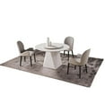 thumbnail image 3 of American Eagle Furniture 17" Wood & Faux Leather Dining Chair in Tan (Set of 2), 3 of 3
